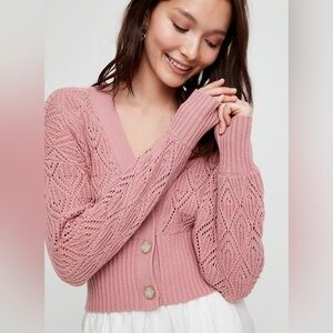 Wilfred Dusty Pink Cardigan - M